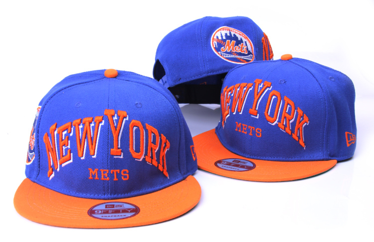 MLB New York Mets NE Snapback Hat #09